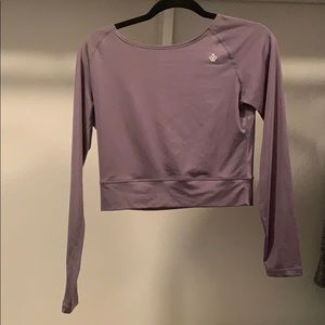 Workout empire crop top